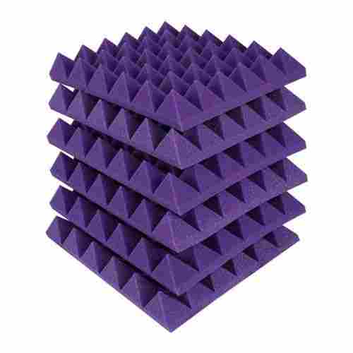 Purple Colour Pyramid Acoustic Foam Tile 1.5' x 1.5'