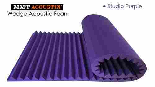 Purple Colour Wedge Acoustic Foam