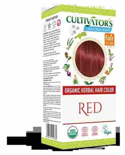 Red Organic Herbal Hair Color