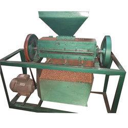 Semi-Automatic 1 Horse Power Mild Steel Electric One Pass Rice Mill