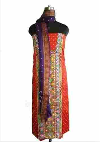 Kutchi Bandhani Dress Material 