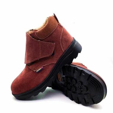Brown Dual Density Pu Outsole Safety Shoes