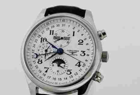 Longines Master Collection Moon Face Automatic Mens Watch