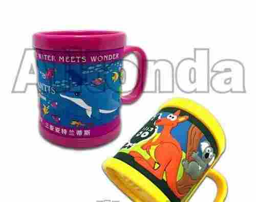 Custom PVC Decoration Cartoon Figure Animal Mugs For Home Promotional Gifts