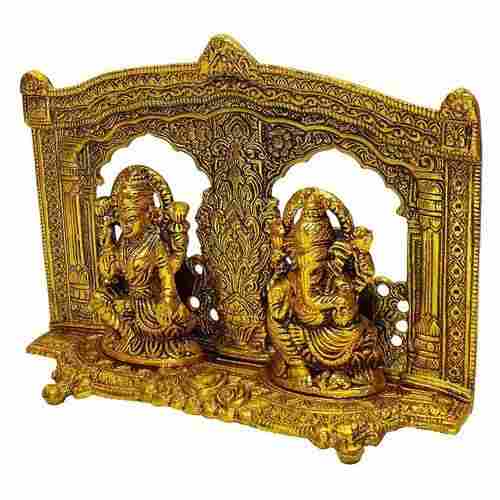 God Laxmi Ganesh Set Statue In Brass