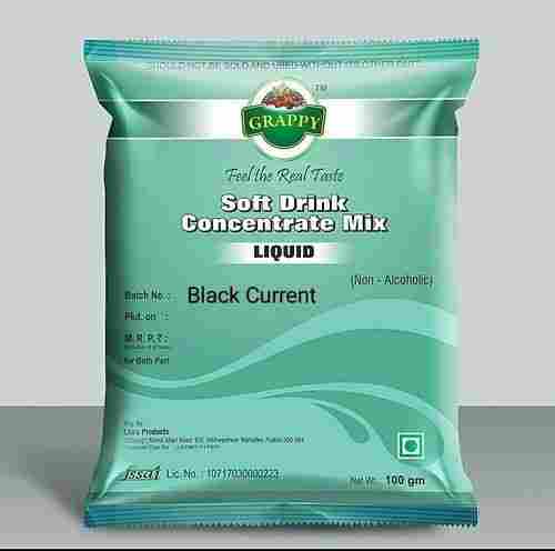 Black Current Soft Drink Concentrate Mix