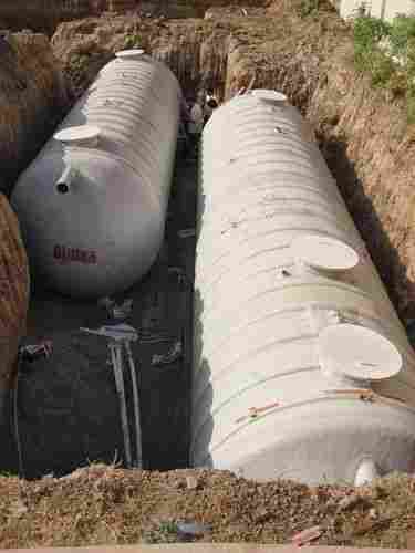 Waste Water Purification STP Underground FRP Tank