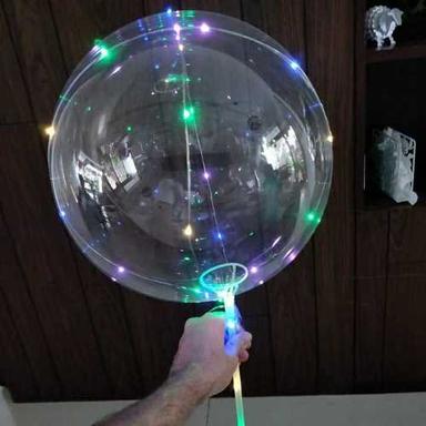 Transparent LED Balloon With Stick