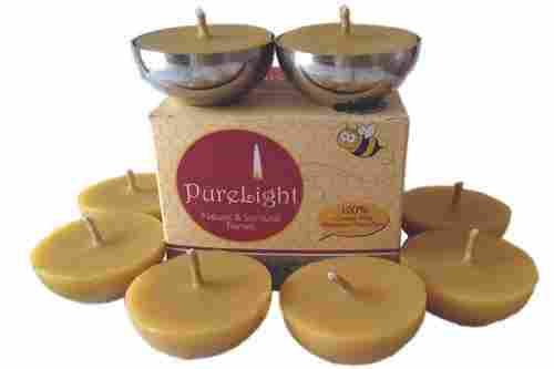 Round Pure Beeswax Candles