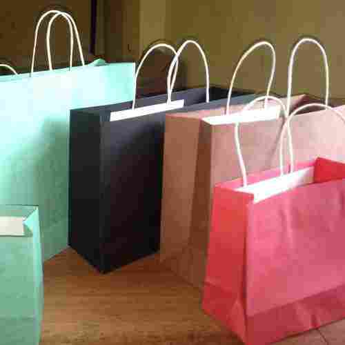 Plain Coloured Paper Bags