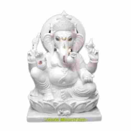 Religious Ganesh Marble Statue