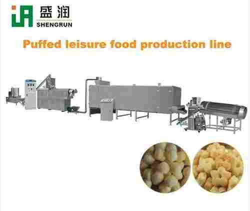 Corn Cheese Ball Puff Snack Extruder
