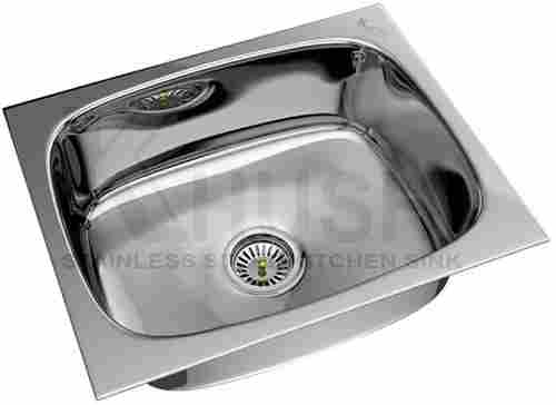 Corrosion Resistant Stainless Steel Kitchen Sink (24x18x8)