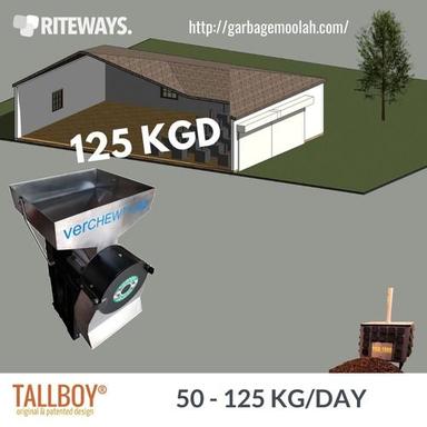 Steel Tallboy Organic Waste Converter - 125 Kgd
