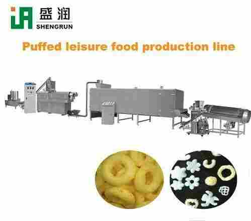 Automatic Corn Puffed Snack Pellets Processing Line