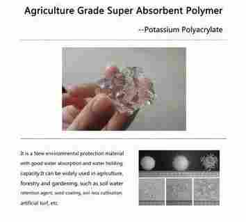 SAP for Agriculture (Potassium Polyacrylate)