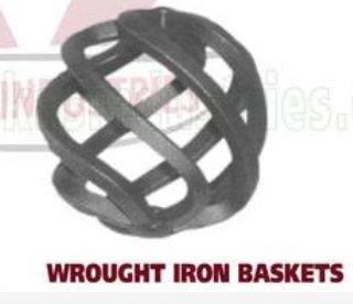 Wrought Iron Gate Grill Basket