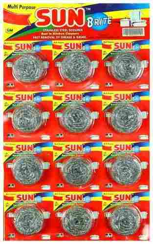 Sun Red Stainless Steel Scrubbers