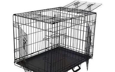 Black Powder Coating Steel Wire Dog Crate Size: New Design Can Be Made According To Your Requirements