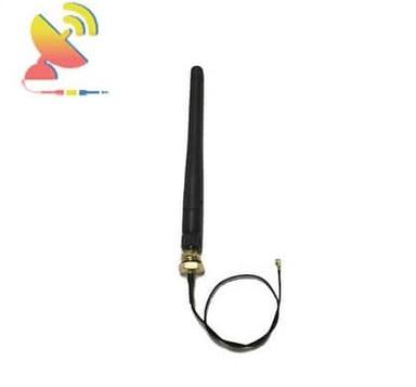 Black Rubber Duck Antenna With Cable Adapter Wifi 2.4G Antenna