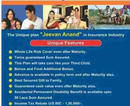 LIC Jeevan Anand Insurance Plan