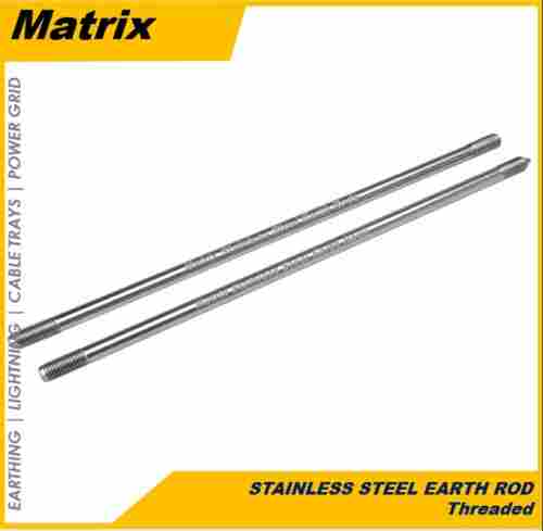 Stainless Steel Solid Earthing Rod