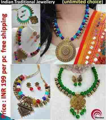 Neema Traditional Necklace Set