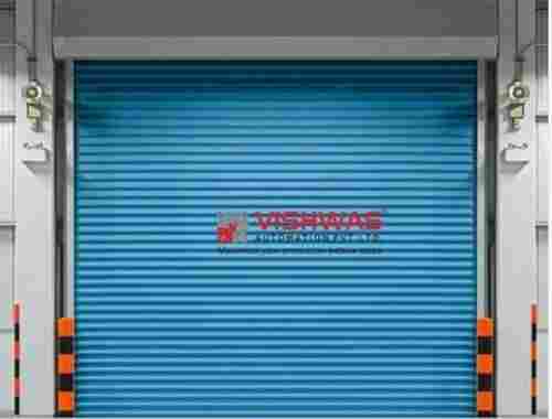 Blue Automatic Rolling Shutter