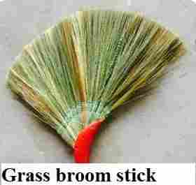 Natural Grass Broom Stick