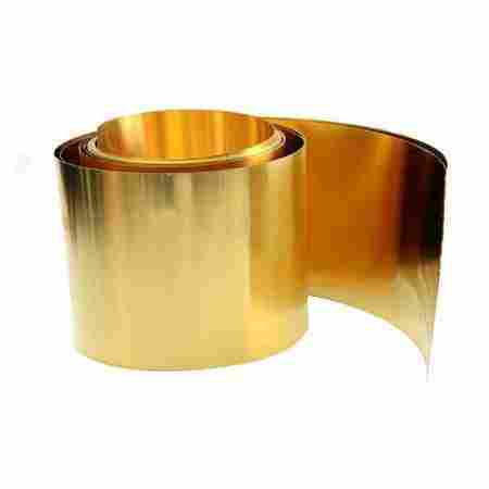 Industrial Grade Brass Foils with High Corrosion Resistivity
