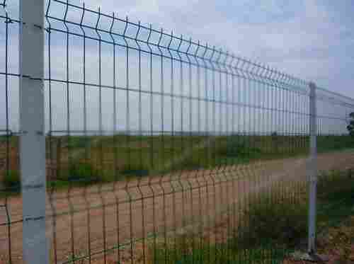 Curved Welded Wire Mesh Fence