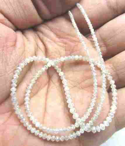 Natural Gray Diamond Beads Necklace Strands