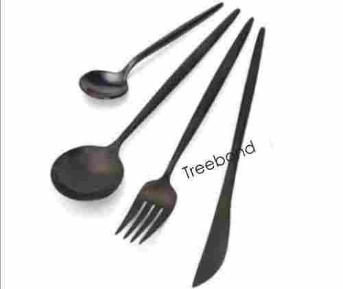 Black Steel Coated Cutlery