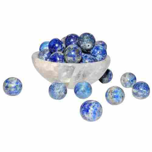  Natural Energised Lapis Lazuli Beads 8 to 12 mm.
