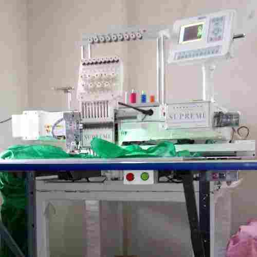 Single Head Embroidery Machine