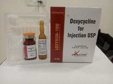 Doxycyclin 100 mg Injection (Lyophilized Powder Form)