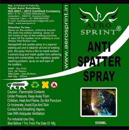 Anti Spatter Spray 550ml