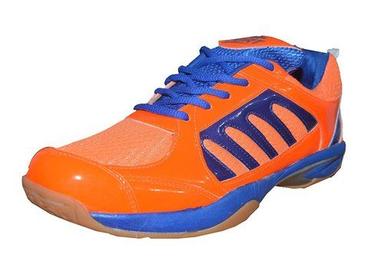 Blue Port Men'S Elegance Pu Badminton Shoes