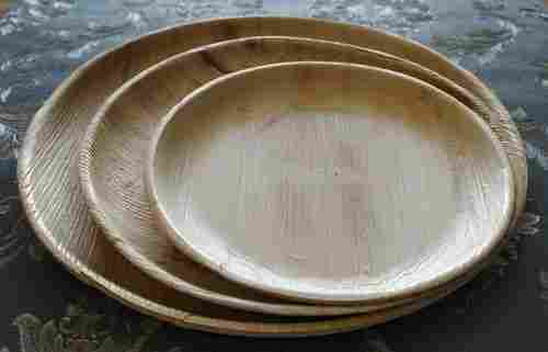 Plain Disposable Areca Round Plates