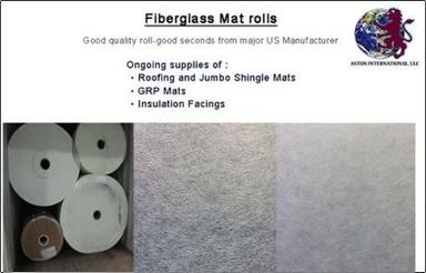 Fiberglass Chopped Strand Mat Rolls Application: Industrial