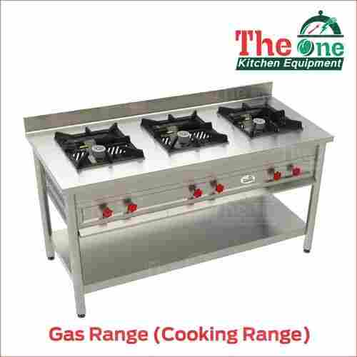Semi Automaic Stainless Steel Gas Cooking Range