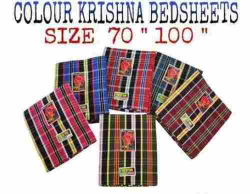 Krishna Colour Cotton Bedsheets