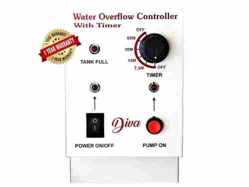 Water Overflow Controller With Timer