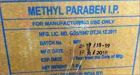 Methyl Paraben IP Chemical