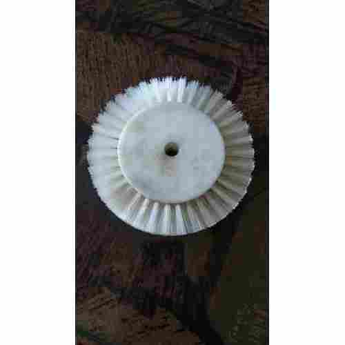 White Roller Circle Brush