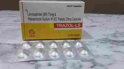 Levosulpiride (75mg) & Rabeprazole Sodium I.P. (EC Pellets) 20 mg Capsules
