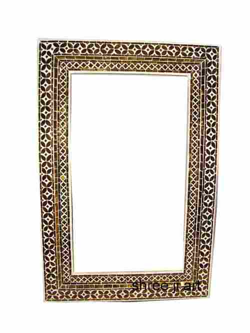 Golden GlassMirror Frame