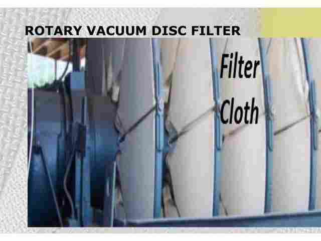 Rotary vacuum Disc Filter
