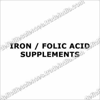 Iron Folic Acid Supplements