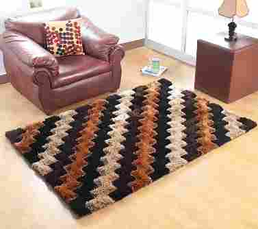 Designer Polyester Shaggy Carpets